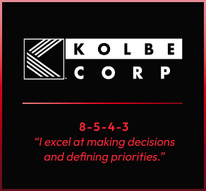 Kolbe Corp 8-5-4-3 